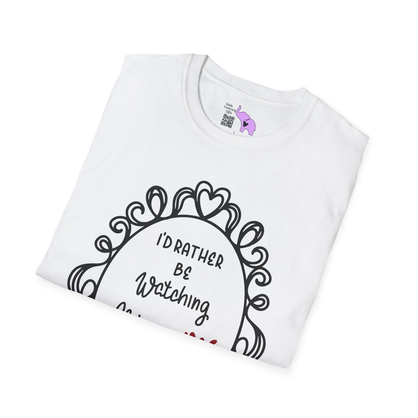 I'd Rather Be Watching Crime Shows Adult T-shirt