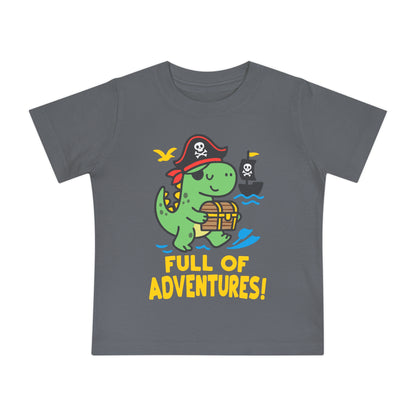 Full of Adventures (Dinosaur Pirate) Infant T-Shirt