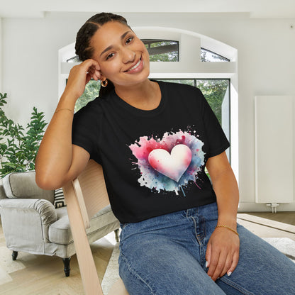 Painted With Love Adult T-shirt