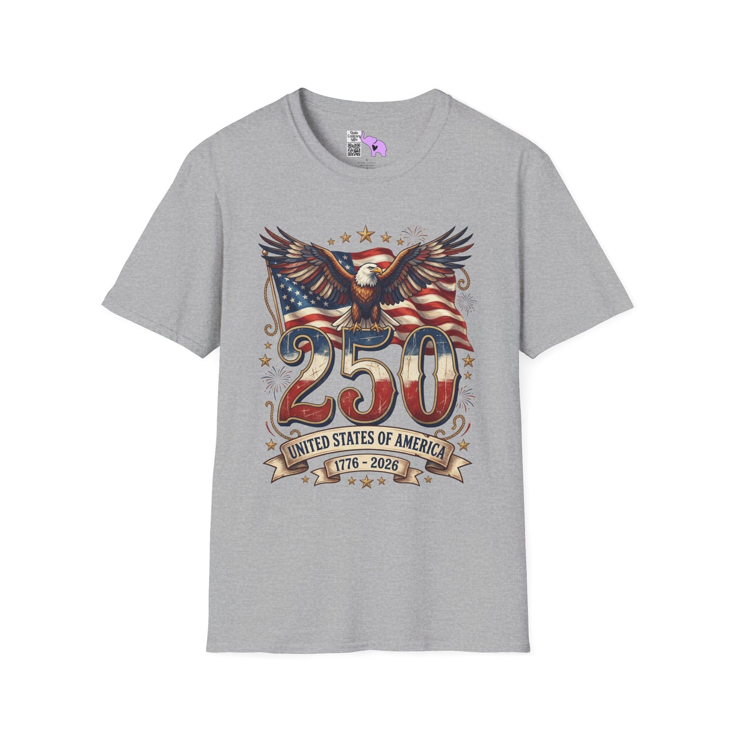 Bald Eagle 250 United States of America Adult T-shirt