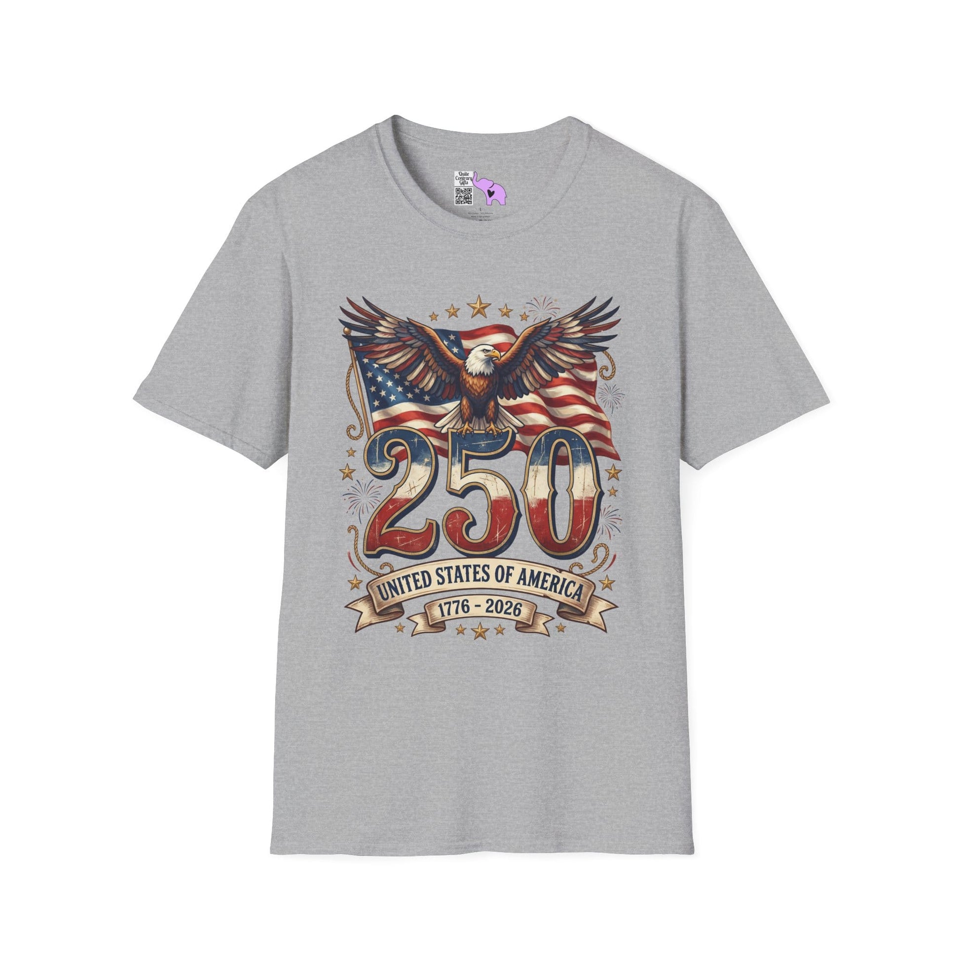 Bald Eagle 250 United States of America Adult T-shirt