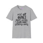 Not All Angels Wear Capes Some Wear Stethoscopes Adult T-shirt