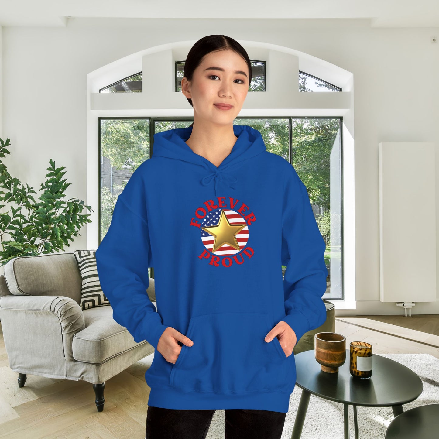 Gold Star Daughter Heavy Blend™ Hooded Sweatshirt