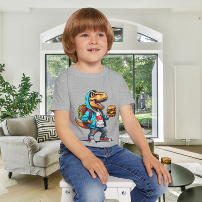 Dinosaur Hamburger Heavy Cotton™ Toddler T-shirt
