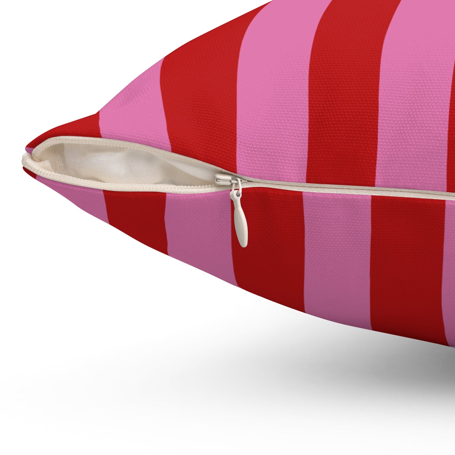 Be Mine Stripes Throw Pillow