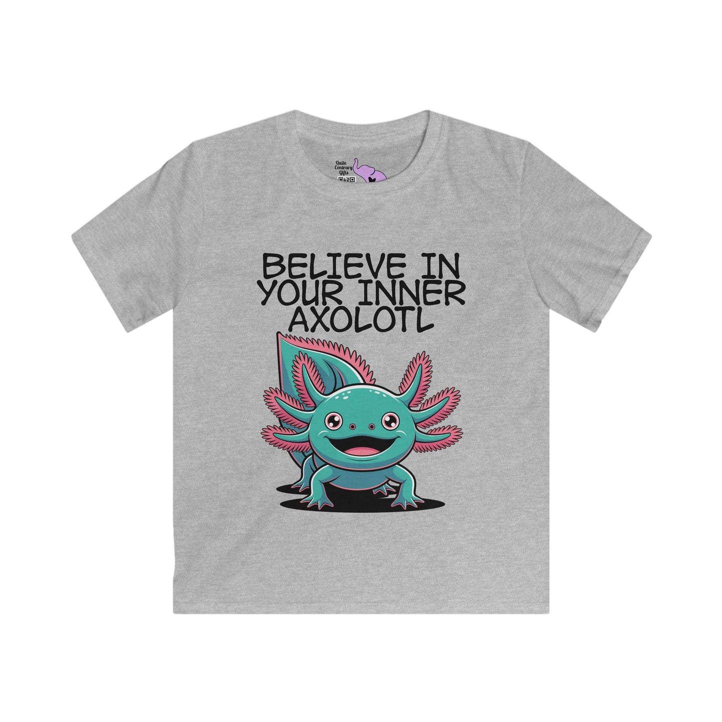 Believe In Your Inner Axolotl Youth Softstyle Tee