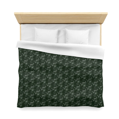 Flowers & Butterflies Microfiber Duvet Cover