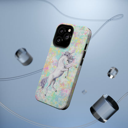 Pastel Pegasus MagSafe® Compatible Tough Case for iPhone