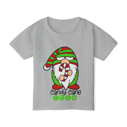 Candy Cane Crew Gnome Heavy Cotton™ Toddler T-shirt