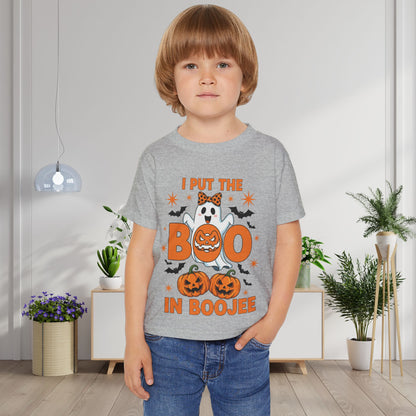 I Put the Boo in Boojee Heavy Cotton™ Toddler T-shirt