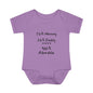 50% Mommy 50% Daddy 100% Adorable Infant Onesie
