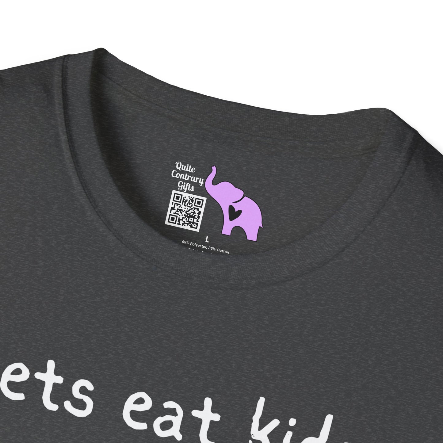 Lets Eat Kids Good Grammar Saves Lives Adult T-shirt