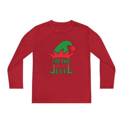 I'm The Boujee Elf Youth Long Sleeve Tee