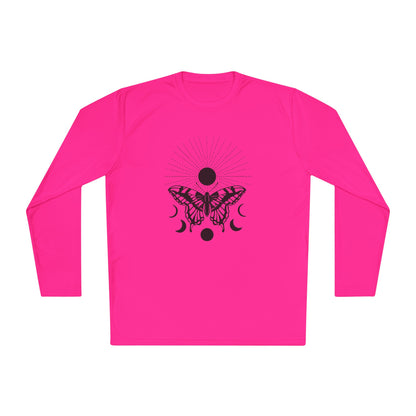 Butterfly w/Sun, Moon, & Stars Adult Long Sleeve Tee