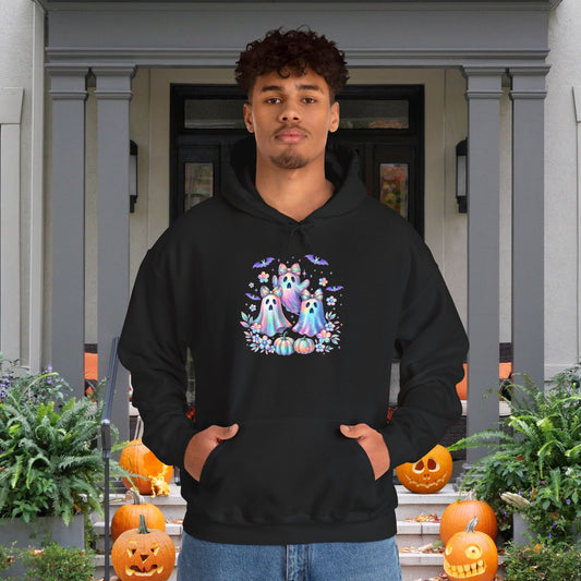 Haunted in Pastels Heavy Blend™ Hooded Sweatshirt