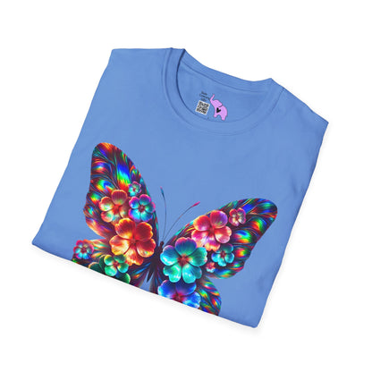 Neon Bloomfly Adult T-shirt