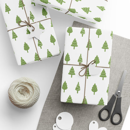 Winter Pines Wrapping Paper