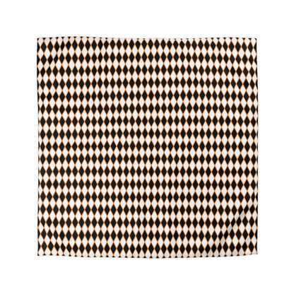 Midnight Ember Harlequin Microfiber Duvet Cover