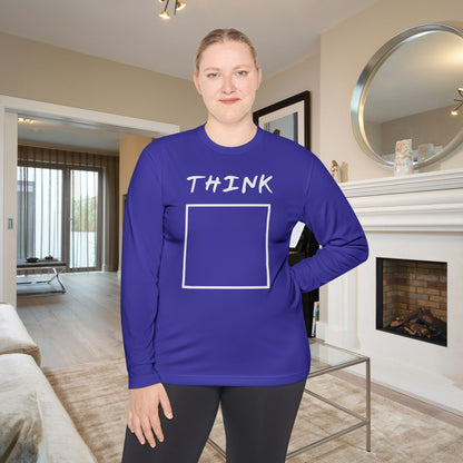 Think (Outside The Box) Adult Long Sleeve Tee