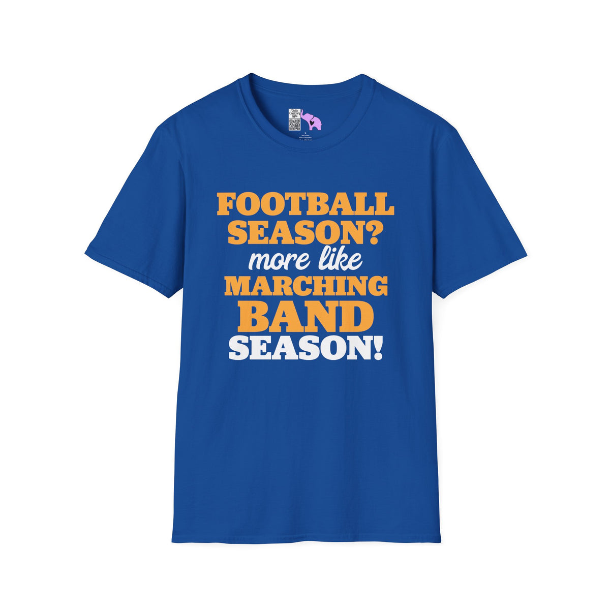 Football Season? More Like Marching Band Season! Adult T-shirt