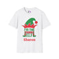 I'm The Grandma Elf Personalized Adult T-shirt
