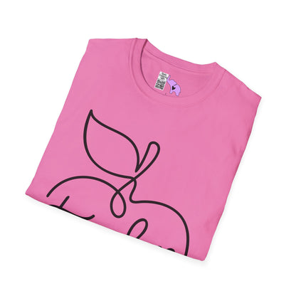 Teacher w/Apple Adult T-shirt