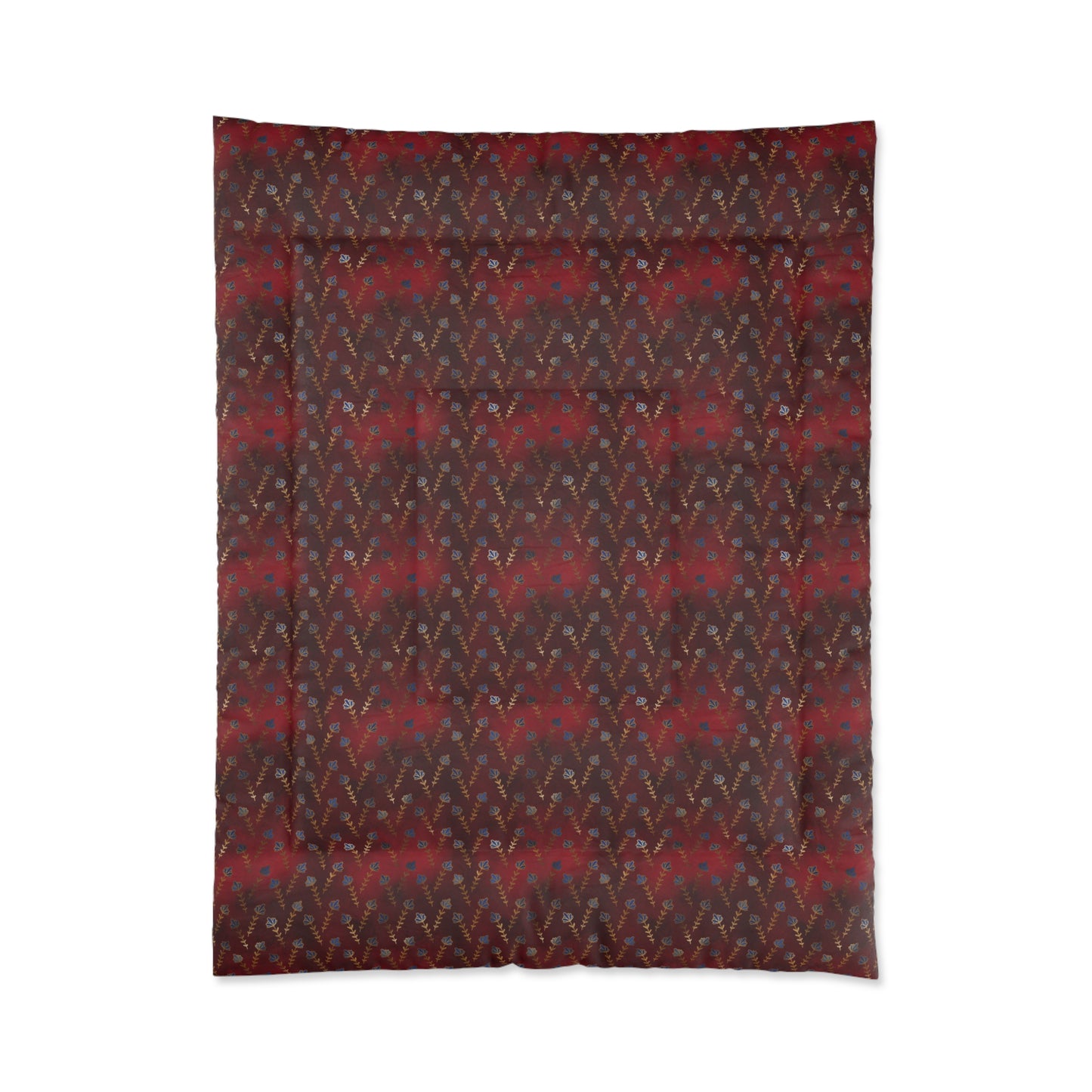 Ruby Night Blossoms Basic Bedding Set