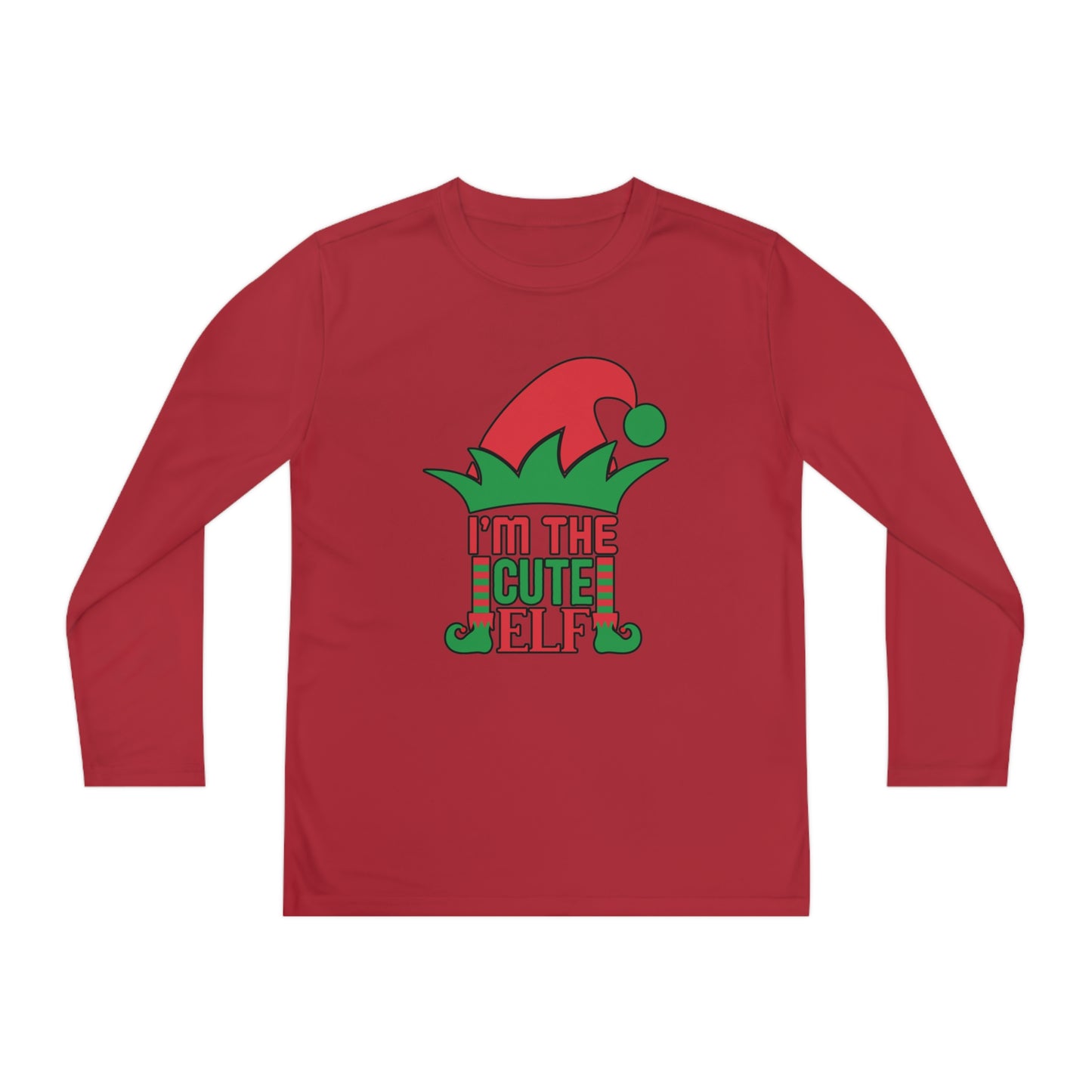 I'm The Cute Elf Youth Long Sleeve Tee