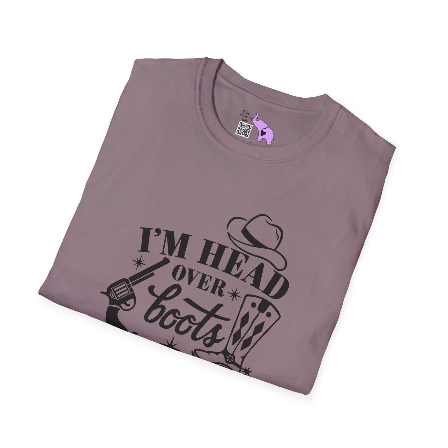 I'm Head Over Boots For You Adult T-shirt