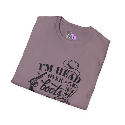 I'm Head Over Boots For You Adult T-shirt