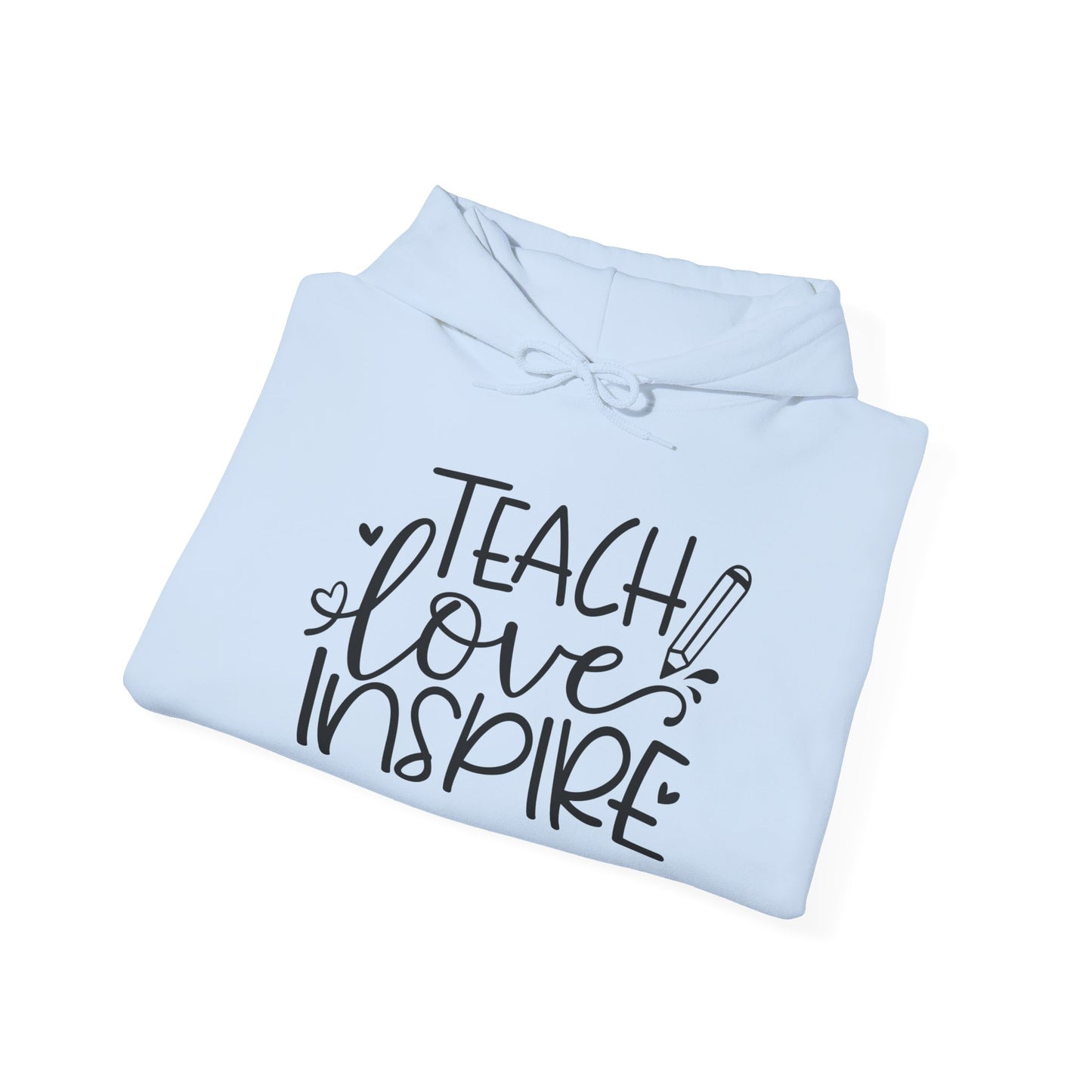 Teach Love Inspire Heavy Blend™ Hooded Sweatshirt