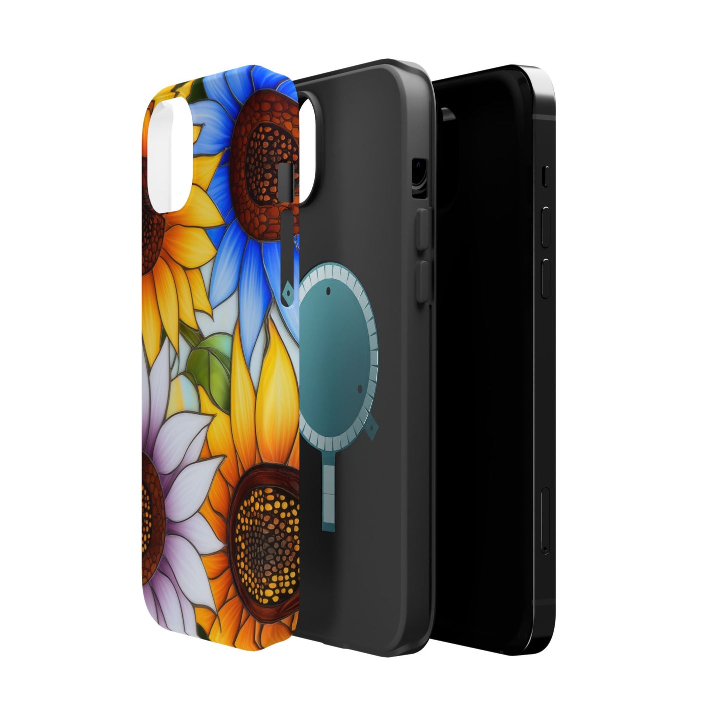 Colorful Sunflowers MagSafe® Compatible Tough Case for iPhone