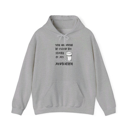 You Are About To Exceed the Limits of My Medication Heavy Blend™ Hooded Sweatshirt