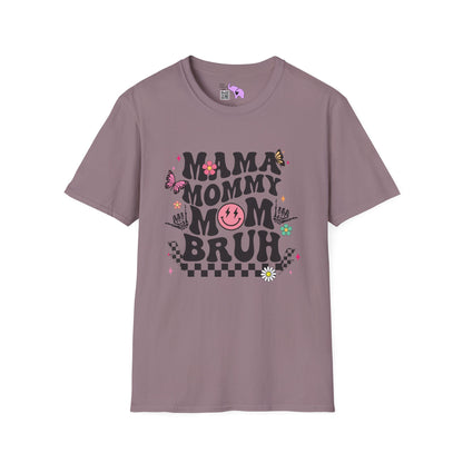Mama Mommy Mom Bruh Adult T-shirt