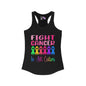 Fight Cancer in All Colors 21 Women's Ideal Racerback Tank