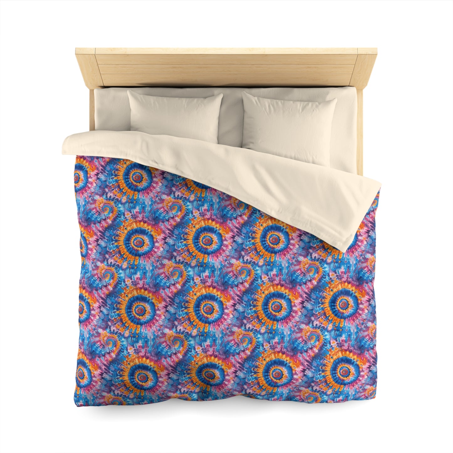 Trippy Taffy Microfiber Duvet Cover
