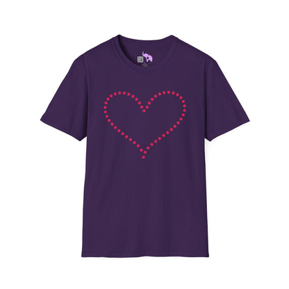 Heart 3 Adult T-shirt