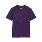 Heart 3 Adult T-shirt