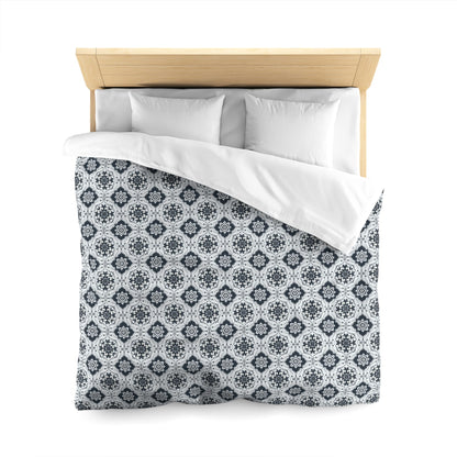 Lisbon Noir Microfiber Duvet Cover