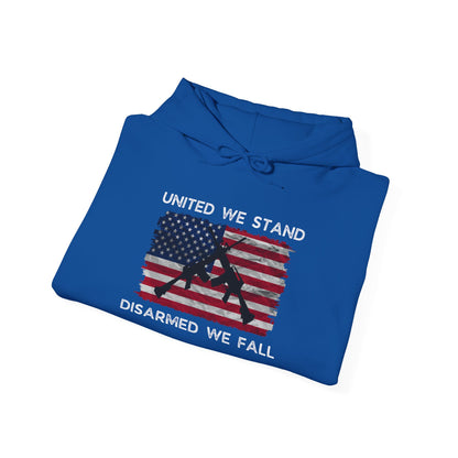 United We Stand Disarmed We Fall Heavy Blend™ Hooded Sweatshirt