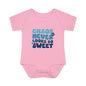 Chaos Never Looked So Sweet Infant Baby Rib Bodysuit