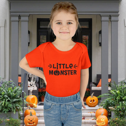 Little Monster Infant Baby Rib Bodysuit