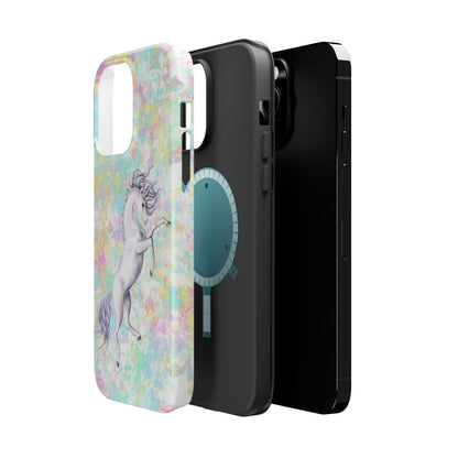 Pastel Pegasus MagSafe® Compatible Tough Case for iPhone