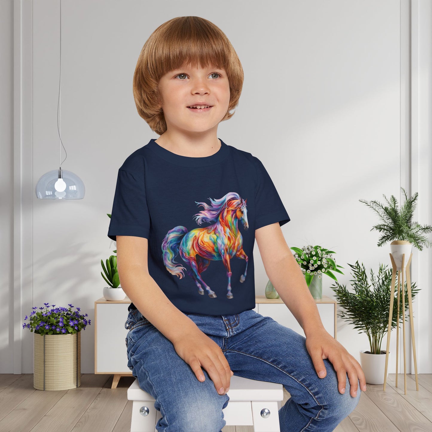 Dreamscape Stallion Heavy Cotton™ Toddler T-shirt