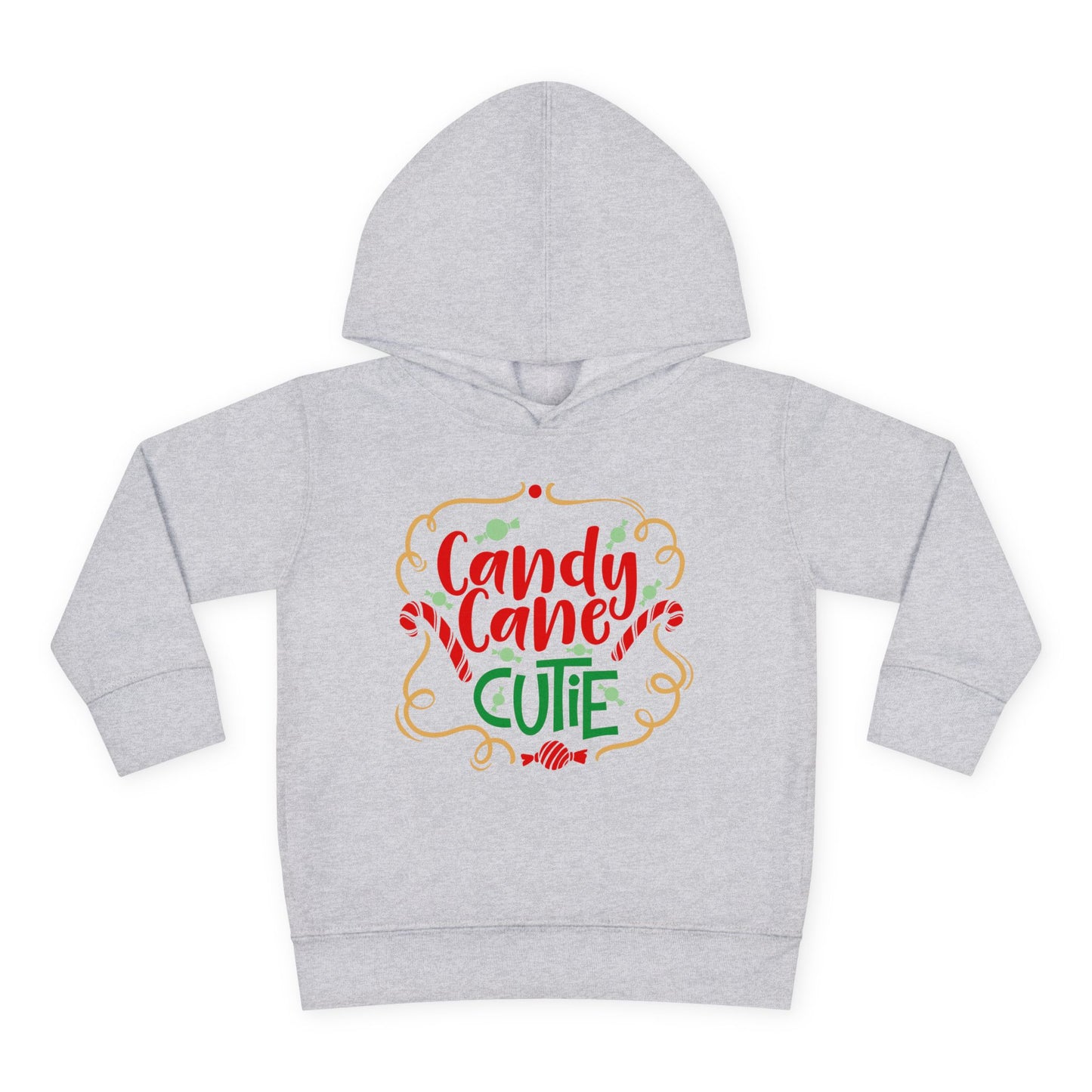 Candy Cane Cutie Toddler Pullover Fleece Hoodie