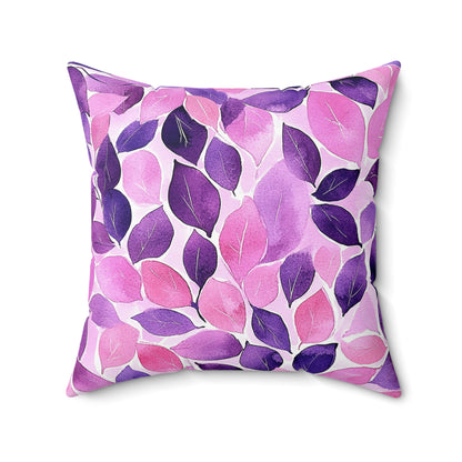 Lilac Serenade Throw Pillow