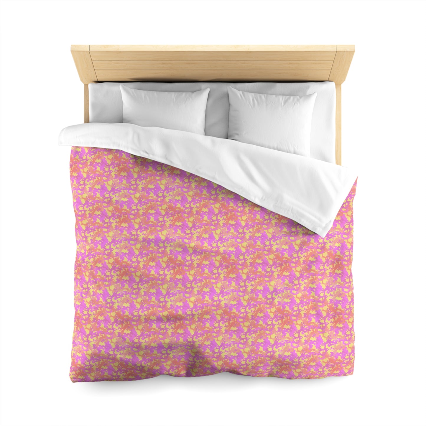 Sunset Sorbet Camo Duvet Bedding Set