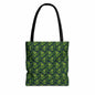 Emerald Canopy Frogs Canvas Tote Bag