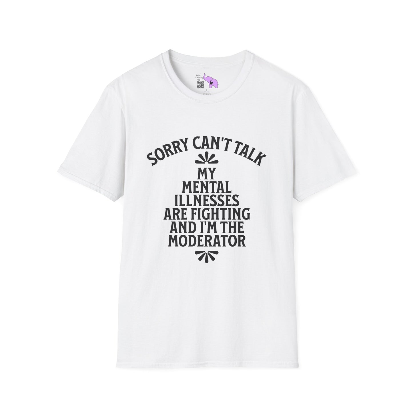 Sorry Can't Talk... Adult T-shirt