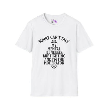 Sorry Can't Talk... Adult T-shirt